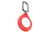 Mobil - Andre tilbehør - KeyBudz Secure Dock for AirTag  4-pack - Red - AT4_S2_RED
