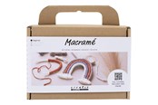 Arts & Crafts - Tilbehør - Creativ Company Mini DIY Kit Macramé - Rainbow - 977553