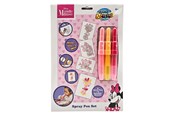 Kreative leker - Canenco - Minnie Mouse Blow Pen Set - MM24363