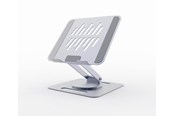 Kabinett tilbehør (kjølepasta mv.) - Gembird Rotating notebook riser stand spacegrey - NBS-DR1-01