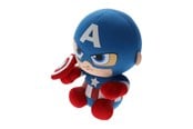 Plush - Ty Beanie Babies Marvel Captain America Soft 15cm - 2012366