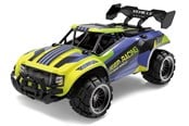 Fjernstyrt - TEC-TOY Speed Racing Dirt Stars - Jeep Racing - R/C 1:20 2.4G 3.7V Li-ion - Blue/yellow - 471413
