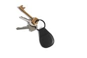 Mobil - Andre tilbehør - Mujjo Canopy Keychain for AirTag - Black - MUJJO-KY-001-BK