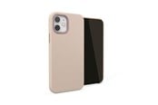 Mobil - Deksel og etui - Pipetto Magnetic Leather Case for iPhone 12 mini - with magnetic holder - Dusty Pink - P063-81-N