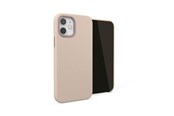 Mobil - Deksel og etui - Pipetto Magnetic Leather Case for 12 Pro Max - with magnetic holder - Dusty Pink - P063-81-P