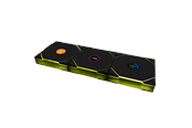 Kabinettvifte - Lian Li UNI FAN TL Wireless LCD 3 pack - Kabinettvifte - 120mm - Svart med RGB LED-lys - 33 dBA - G99.12TLLCD1W3B.00