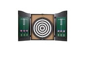 Fotball & Ballspill - Stanlord Dartskive i flott treskap med 6 piler - 6951301