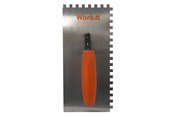 Verktøy - Work>it notched trowel 8 x 280 x 130 mm - 76146