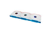 Kabinettvifte - Lian Li UNI FAN TL Wireless LCD 3 pack - Kabinettvifte - 120mm - Hvit med RGB-lys - 33 dBA - G99.12TLLCD1W3W.00