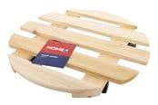 Hageredskaper - Home>it Jar cart round made of wood 30 cm - 92126