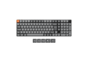 Tastatur - Keychron K17 MAX Wireless Tri-Mode Hot Swap QMK/VIA Gateron Low Profile Brown - Gamingtastatur - Nordisk - Svart - K17M-H3-BO