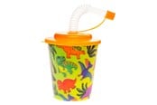 Leketøy - LG-Imports - Cup with Lid and Straw Dinosaur 12 pcs. - 8179