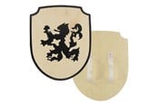 Rollelek - Playwood - Wooden Shield Lion with Fabric Handle - RS728