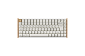 Tastatur - Keychron K2 HE SE Wireless Tri-Mode Hot Swap QMK Gateron 2.0 Purple Magnetic Switch Wood White - Gamingtastatur - Nordisk - Hvit - K2H-Q1-BO