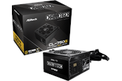 Strømforsyning (PSU) - ASRock CL-750G Strømforsyning (PSU) - 750 Watt - 130 mm - ATX 3.1 - 80 Plus Gold sertifisert - 90-UXC075-GNEAAA