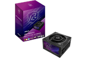 Strømforsyning (PSU) - ASRock PG-850G Strømforsyning (PSU) - 850 Watt - 135 mm - ATX 3.1 - 80 Plus Gold sertifisert - 90-UXP085-GFEAAB