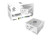 Strømforsyning (PSU) - ASRock SL-1000GW Strømforsyning (PSU) - 1000 Watt - 135 mm - ATX 3.0 - 80 Plus Gold sertifisert - 90-UXS100-GFEABA