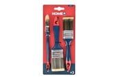Maleutstyr - Work>it Brushes in a set of 2 flat 40/50 mm. and 1 round ø15 mm. - 5708614385128