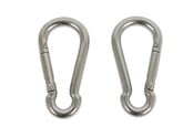 Beslag & Hengsler  - Home>it fireman’s hook Ø6x60 mm in stainless steel 2 pcs. - 5708614204658
