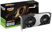 Grafikkort - Inno3D GeForce RTX 5070 Twin X2 - 12GB GDDR7 RAM - Grafikkort - N50702-12D7-195064N