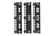 Rackskap - Tripp Lite Open Frame Rack 6ft Vertical Cable Manager 3in Wide - rack cable management duct with cover - SRCABLEVRT3