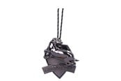 Reklameartikler - Nemesis Now - Harry Potter Hufflepuff Crest (Silver) julepynt - B6482X3
