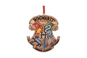 Reklameartikler - Nemesis Now - Harry Potter Hogwarts Crest (Silver)julepynt - Figur - B6064V2