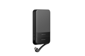 Nødlader - EcoFlow Rapid 5K - 30W- Qi2 - Wireless Charging Nødlader - Svart - 5000 mAh - EF-RAPID5000-B-EU