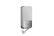 Nødlader - EcoFlow Rapid 5k - 30W- Qi2 - Wireless Charging Nødlader - Sølv - 5000 mAh - EF-RAPID5000-EU