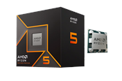 Prosessor/CPU - AMD Ryzen 5 9600 Wraith Stealth Prosessor/CPU - 6 kjerner - 3.9 GHz - AMD AM5 - AMD Boks (med kjøler) - 100-100000718BOX
