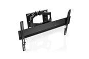 Veggmontering, AV-braketter & AV-møbler - Nedis TVWM3551BK mounting kit - full-motion dual arm - for TV - black - Max 35 kg - recommended for 80" - TVWM3551BK