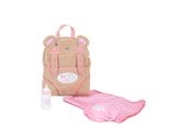 Leketøy - Tiny Treasures Bear Hug Changing Bag Carrier - 30557