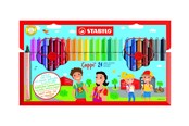 Skrive- & Tegneverktøy - STABILO Cappi - Felt-tip pen - Set of 24 pieces - 168/24-4