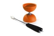 Utendørsleker - Eureka - Rubber Diabolo with Aluminum Sticks - Orange - 52515701
