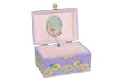 Barnerom - Goki - Music Box Ballerina Flowers Purple - 15565