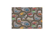 Barnerom - Rebel Roads Legetæppe - Racer bane - 140 x 200 cm - 307011