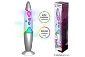 Musikk - Party Funlight Lava lampe - Multifarvet H: 34cm - 605400