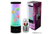 Musikk - Party Funlight Fiske lampe med fjernbetjening H: 28cm - 605404