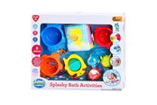 Babyleker - PLAY - Splashy Bath toys 8 pieces. - 97326