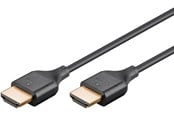 Skjermkabel - Pro HDMI 2.0 Slim - Skjermkabel - 5m - Svart - HDMI-HDMI-SLim-BL5