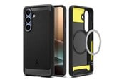 Mobil - Deksel og etui - Spigen Rugged Armor MagSafe - matte black - Samsung Galaxy S25+ - ACS08977