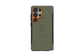 Mobil - Deksel og etui - UAG Civilian Pro Olive Drab/Orange - Samsung Galaxy S25 Ultra - 214473117297