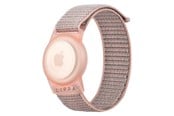 Mobil - Andre tilbehør - Lippa Nylon Wristband for AirTag and Smart Finder – Pink - LPCOVER0023