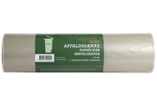 Rengjøring - G.Funder Container garbage bags for 240 liter container clear plastic 10 bags per roll - standard quality - 5701137102401