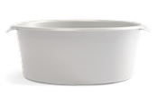Rengjøring - G.Funder Dishwashing tub 8 liters white Danish produced - 5701137194581