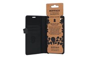 Mobil - Deksel og etui - Buffalo Leather Wallet for Samsung S20 Plus - Black - 590025