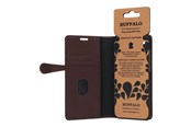 Mobil - Deksel og etui - Buffalo Leather Wallet for Samsung S20 Plus - Brown - 590026