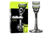 Barberingsutstyr - Venus Labs Razor 2UP Box + Stand Silver - 8700216616362