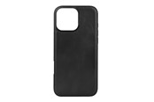 Mobil - Deksel og etui - Buffalo Leather Backcover MagSeries for iPhone 16 Pro Max - Black - 590154