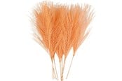 Kreative leker - Creativ Company Artificial feathers Orange 10 pcs. - 518052